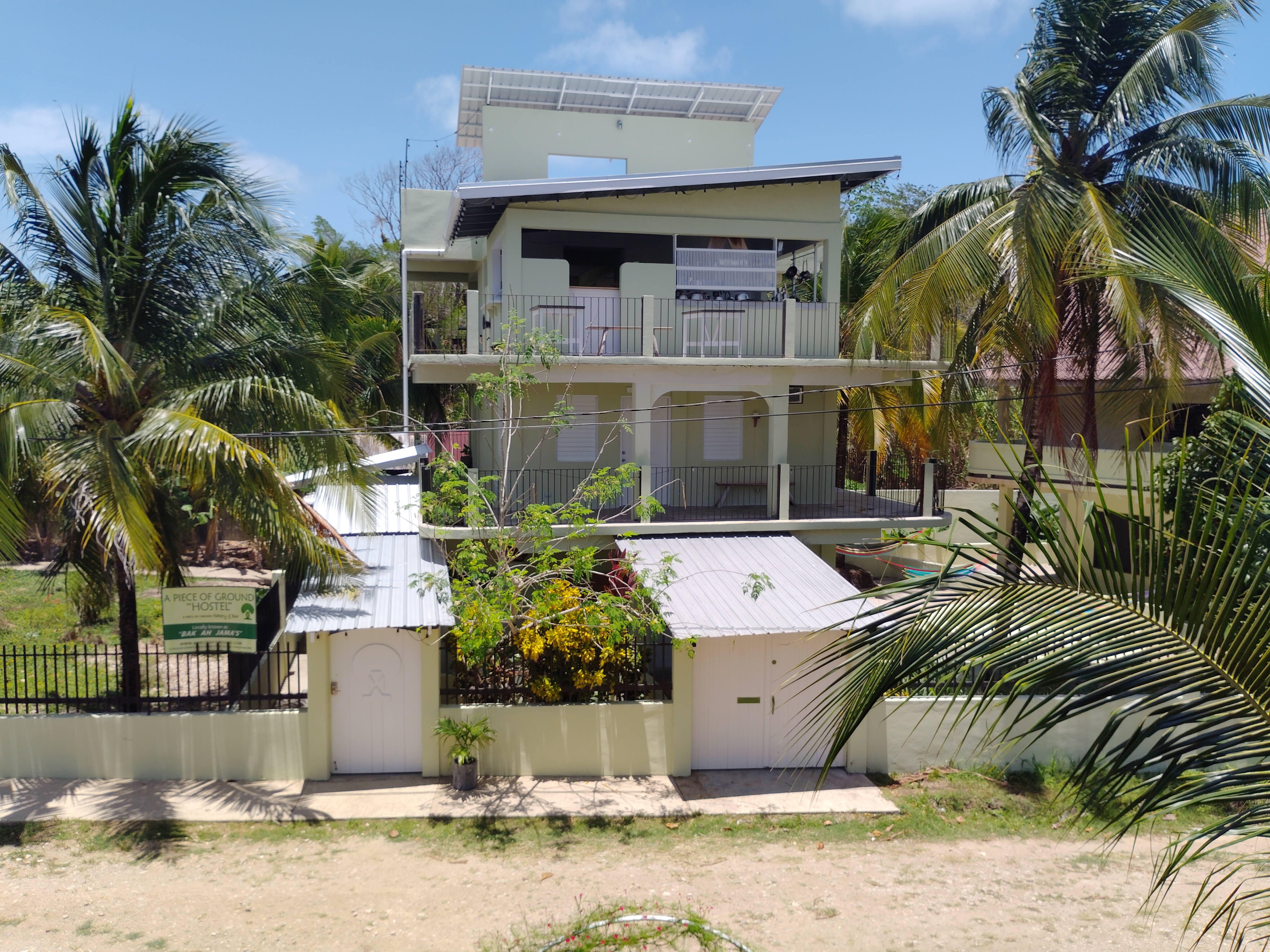 Front of A Piece of Ground